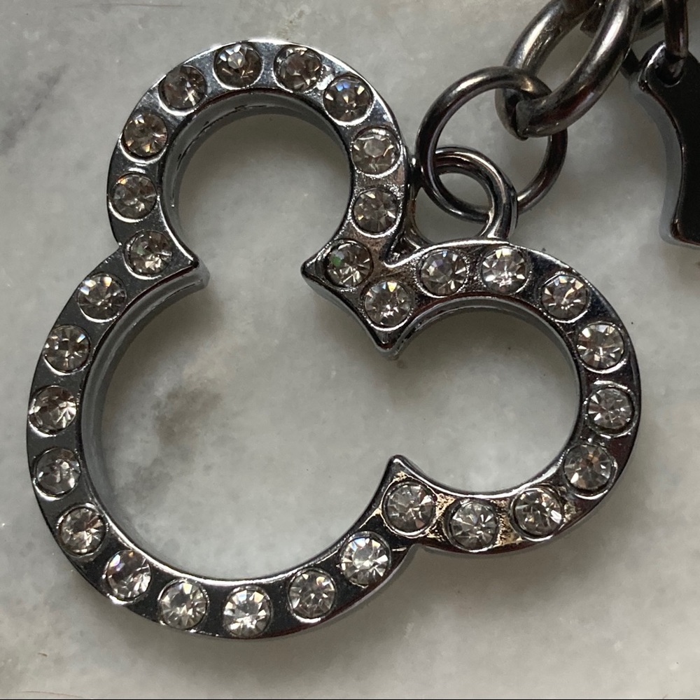 Silver Mickey Keychain - Picture 2 of 5